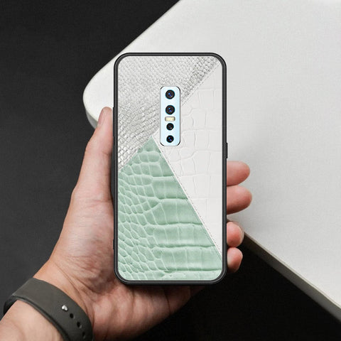 Vivo V17 Pro Cover - Printed Skins Series - HQ Ultra Shine Premium Infinity Glass Soft Silicon Borders Case