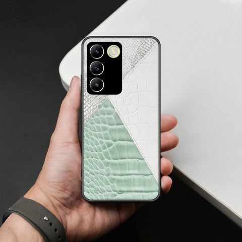 Vivo V30 Lite 4G Cover - Printed Skins Series - HQ Ultra Shine Premium Infinity Glass Soft Silicon Borders Case