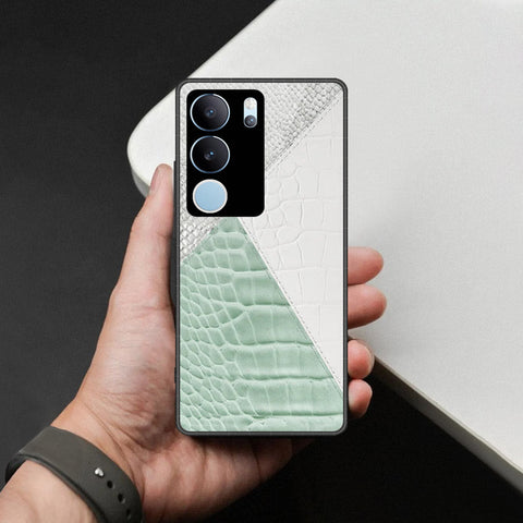 Vivo S17t Cover - Printed Skins Series - HQ Ultra Shine Premium Infinity Glass Soft Silicon Borders Case
