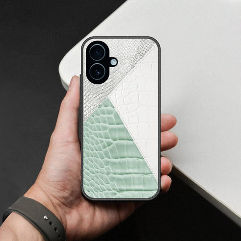 iPhone 18 - Printed Skins Series - HQ Ultra Shine Premium Infinity Glass Soft Silicon Borders Case