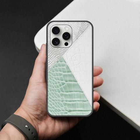 iPhone 16 Pro - Printed Skins Series - HQ Ultra Shine Premium Infinity Glass Soft Silicon Borders Case