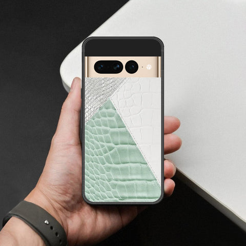 Google Pixel 7 Pro Cover - Printed Skins Series - HQ Ultra Shine Premium Infinity Glass Soft Silicon Borders Case