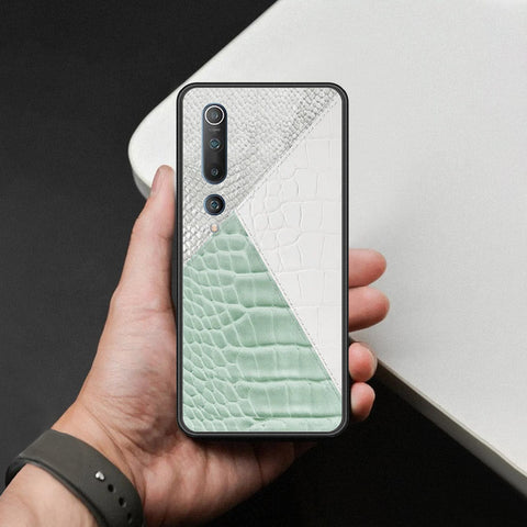 Xiaomi Mi 10 Cover - Printed Skins Series - HQ Ultra Shine Premium Infinity Glass Soft Silicon Borders Case