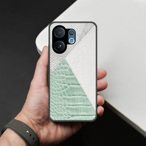 Vivo V60 Cover - Printed Skins Series - HQ Ultra Shine Premium Infinity Glass Soft Silicon Borders Case