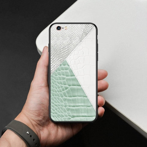 iPhone 6S / 6 Cover - Printed Skins Series - HQ Ultra Shine Premium Infinity Glass Soft Silicon Borders Case