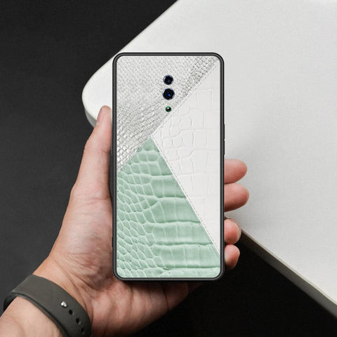 Oppo Reno Cover - Printed Skins Series - HQ Ultra Shine Premium Infinity Glass Soft Silicon Borders Case