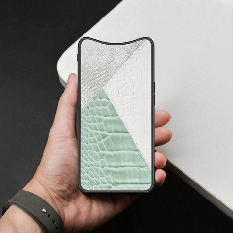 Oppo Find X Cover - Printed Skins Series - HQ Ultra Shine Premium Infinity Glass Soft Silicon Borders Case