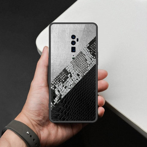 Oppo Reno 10x Zoom Cover - Printed Skins Series - HQ Ultra Shine Premium Infinity Glass Soft Silicon Borders Case