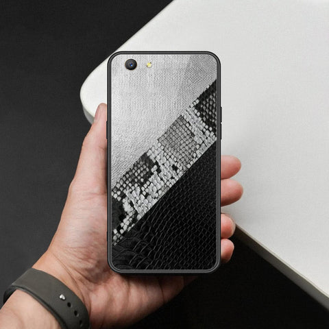 Oppo F1S Cover - Printed Skins Series - HQ Ultra Shine Premium Infinity Glass Soft Silicon Borders Case