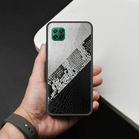 Huawei P40 lite Cover - Printed Skins Series - HQ Ultra Shine Premium Infinity Glass Soft Silicon Borders Case