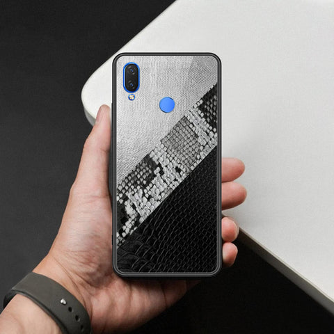 Huawei Y9 2019 Cover - Printed Skins Series - HQ Ultra Shine Premium Infinity Glass Soft Silicon Borders Case