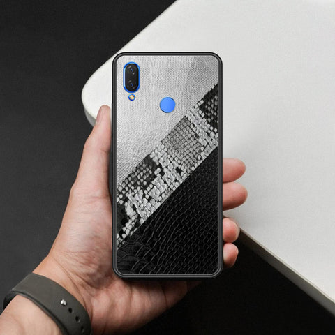 Huawei Honor Play Cover - Printed Skins Series - HQ Ultra Shine Premium Infinity Glass Soft Silicon Borders Case