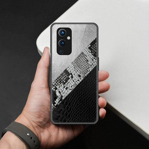 OnePlus 9 Cover - Printed Skins Series - HQ Ultra Shine Premium Infinity Glass Soft Silicon Borders Case