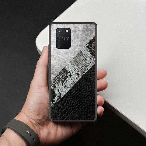 Samsung Galaxy S10 Lite Cover - Printed Skins Series - HQ Ultra Shine Premium Infinity Glass Soft Silicon Borders Case