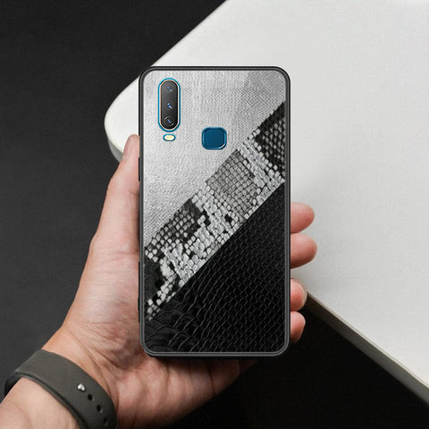 Vivo Y15 Cover - Printed Skins Series - HQ Ultra Shine Premium Infinity Glass Soft Silicon Borders Case