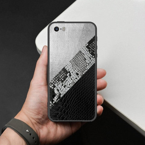 iPhone 5 Cover - Printed Skins Series - HQ Ultra Shine Premium Infinity Glass Soft Silicon Borders Case