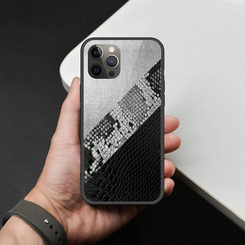 iPhone 12 Pro Max - Printed Skins Series - HQ Ultra Shine Premium Infinity Glass Soft Silicon Borders Case