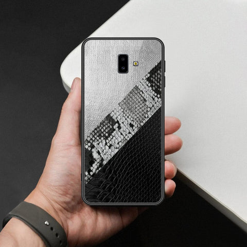 Samsung Galaxy J6 Prime Cover - Printed Skins Series - HQ Ultra Shine Premium Infinity Glass Soft Silicon Borders Case