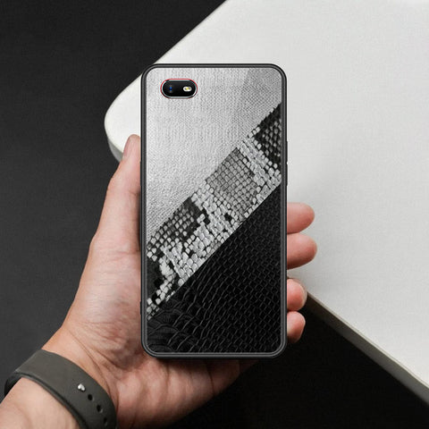 Oppo A1k Cover - Printed Skins Series - HQ Ultra Shine Premium Infinity Glass Soft Silicon Borders Case