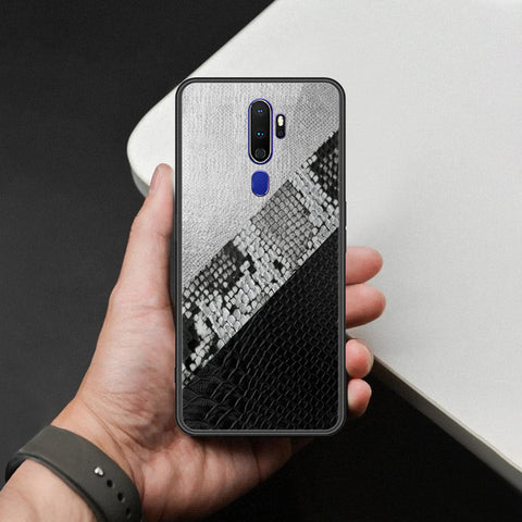 Oppo A9 2020 Cover - Printed Skins Series - HQ Ultra Shine Premium Infinity Glass Soft Silicon Borders Case