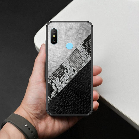 Xiaomi Mi A2 Cover - Printed Skins Series - HQ Ultra Shine Premium Infinity Glass Soft Silicon Borders Case
