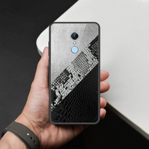 Xiaomi Redmi Note 5 / Redmi 5 Plus Cover - Printed Skins Series - HQ Ultra Shine Premium Infinity Glass Soft Silicon Borders Case