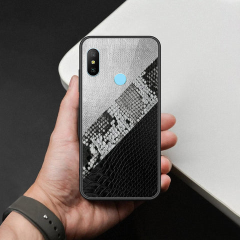 Xiaomi Redmi Note 6 Pro Cover - Printed Skins Series - HQ Ultra Shine Premium Infinity Glass Soft Silicon Borders Case