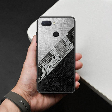 Xiaomi Redmi 6 Cover - Printed Skins Series - HQ Ultra Shine Premium Infinity Glass Soft Silicon Borders Case