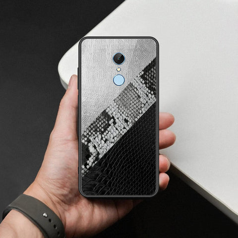 Xiaomi Redmi 5 Cover - Printed Skins Series - HQ Ultra Shine Premium Infinity Glass Soft Silicon Borders Case