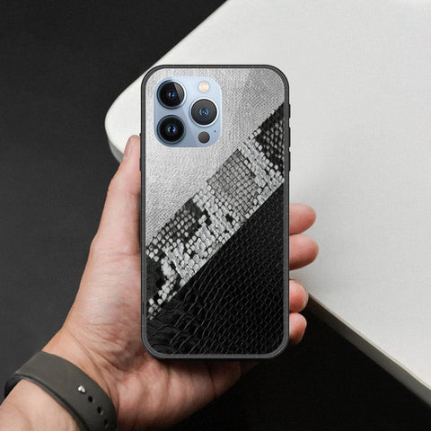 iPhone 13 Pro Cover - Printed Skins Series - HQ Ultra Shine Premium Infinity Glass Soft Silicon Borders Case
