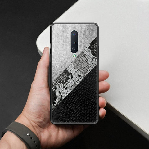 OnePlus 8 Cover - Printed Skins Series - HQ Ultra Shine Premium Infinity Glass Soft Silicon Borders Case