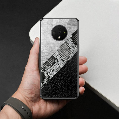 OnePlus 7T Cover - Printed Skins Series - HQ Ultra Shine Premium Infinity Glass Soft Silicon Borders Case