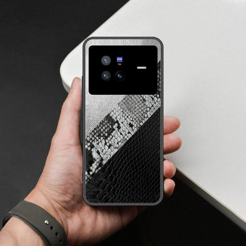 Vivo X80 Cover - Printed Skins Series - HQ Ultra Shine Premium Infinity Glass Soft Silicon Borders Case
