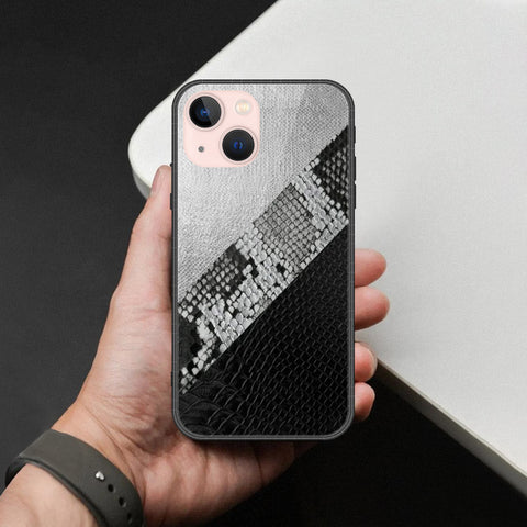 iPhone 14 Plus Cover - Printed Skins Series - HQ Ultra Shine Premium Infinity Glass Soft Silicon Borders Case