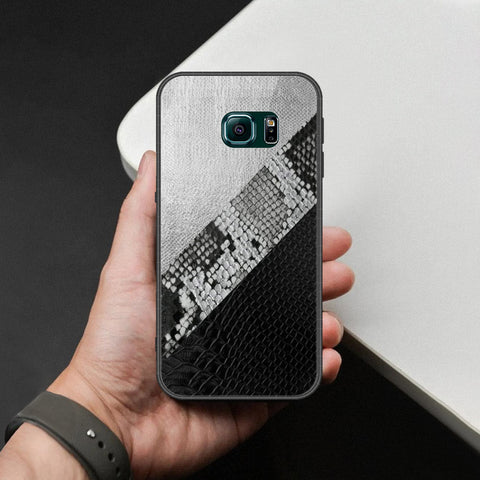 Samsung Galaxy S6 Edge Plus Cover - Printed Skins Series - HQ Ultra Shine Premium Infinity Glass Soft Silicon Borders Case