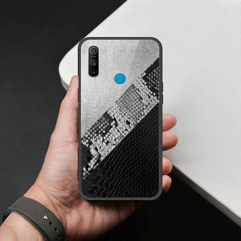 Realme 6i Cover - Printed Skins Series - HQ Ultra Shine Premium Infinity Glass Soft Silicon Borders Case