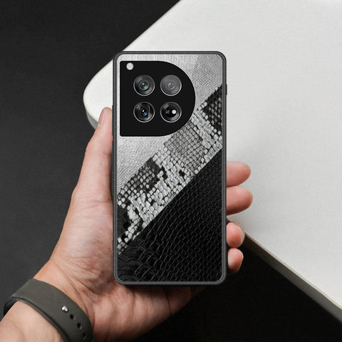 OnePlus 12 Cover - Printed Skins Series - HQ Ultra Shine Premium Infinity Glass Soft Silicon Borders Case