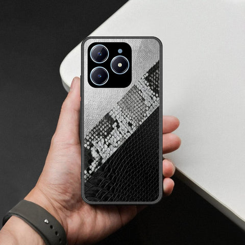 Realme Narzo N61 Cover - Printed Skins Series - HQ Ultra Shine Premium Infinity Glass Soft Silicon Borders Case