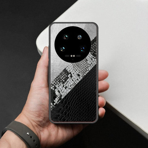 Xiaomi 14 Ultra Cover - Printed Skins Series - HQ Ultra Shine Premium Infinity Glass Soft Silicon Borders Case
