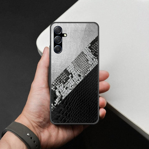 Samsung Galaxy F54 Cover - Printed Skins Series - HQ Ultra Shine Premium Infinity Glass Soft Silicon Borders Case