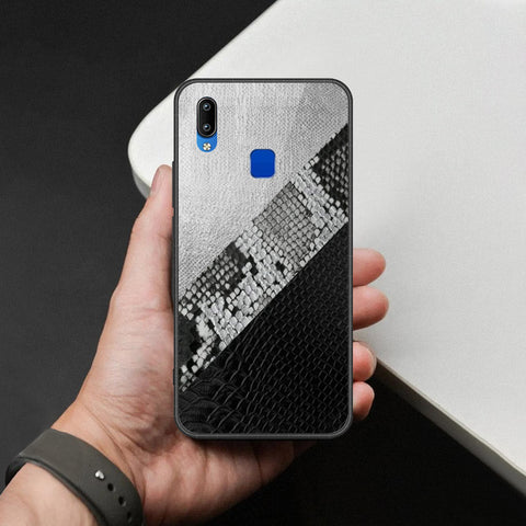 Vivo Y91i Cover - Printed Skins Series - HQ Ultra Shine Premium Infinity Glass Soft Silicon Borders Case