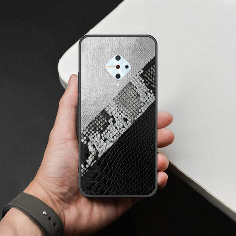 Vivo Y9s Cover - Printed Skins Series - HQ Ultra Shine Premium Infinity Glass Soft Silicon Borders Case