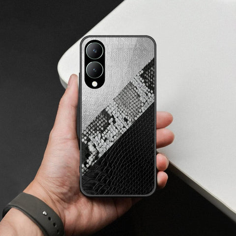 Vivo Y17s Cover - Printed Skins Series - HQ Ultra Shine Premium Infinity Glass Soft Silicon Borders Case