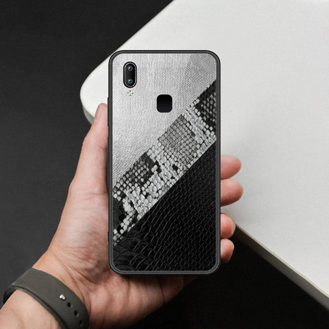 Vivo Y95 Cover - Printed Skins Series - HQ Ultra Shine Premium Infinity Glass Soft Silicon Borders Case