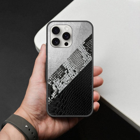 iPhone 16 Pro - Printed Skins Series - HQ Ultra Shine Premium Infinity Glass Soft Silicon Borders Case