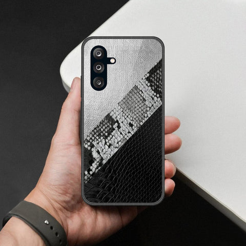 Samsung Galaxy A17 Cover - Printed Skins Series - HQ Ultra Shine Premium Infinity Glass Soft Silicon Borders Case