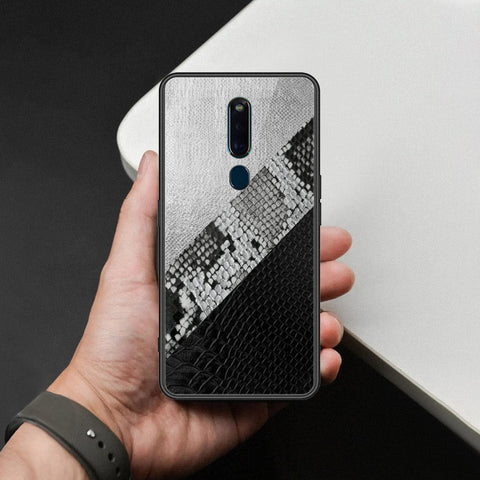 Oppo R19 Cover - Printed Skins Series - HQ Ultra Shine Premium Infinity Glass Soft Silicon Borders Case
