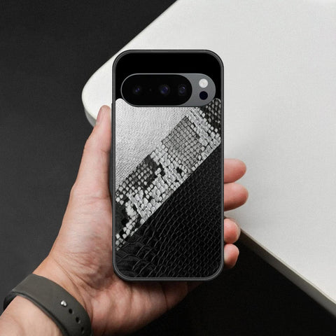 Google Pixel 9 Pro Cover - Printed Skins Series - HQ Ultra Shine Premium Infinity Glass Soft Silicon Borders Case (Fast Delivery)