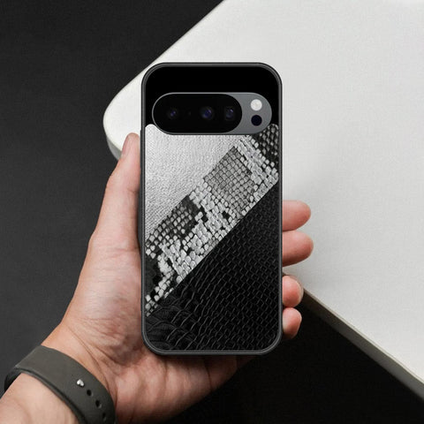 Google Pixel 9 Cover - Printed Skins Series - HQ Ultra Shine Premium Infinity Glass Soft Silicon Borders Case