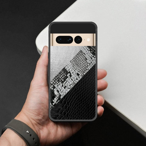 Google Pixel 7 Pro Cover - Printed Skins Series - HQ Ultra Shine Premium Infinity Glass Soft Silicon Borders Case
